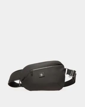 Adrien Brody Travel Collection Crossbody In Black Nylon 