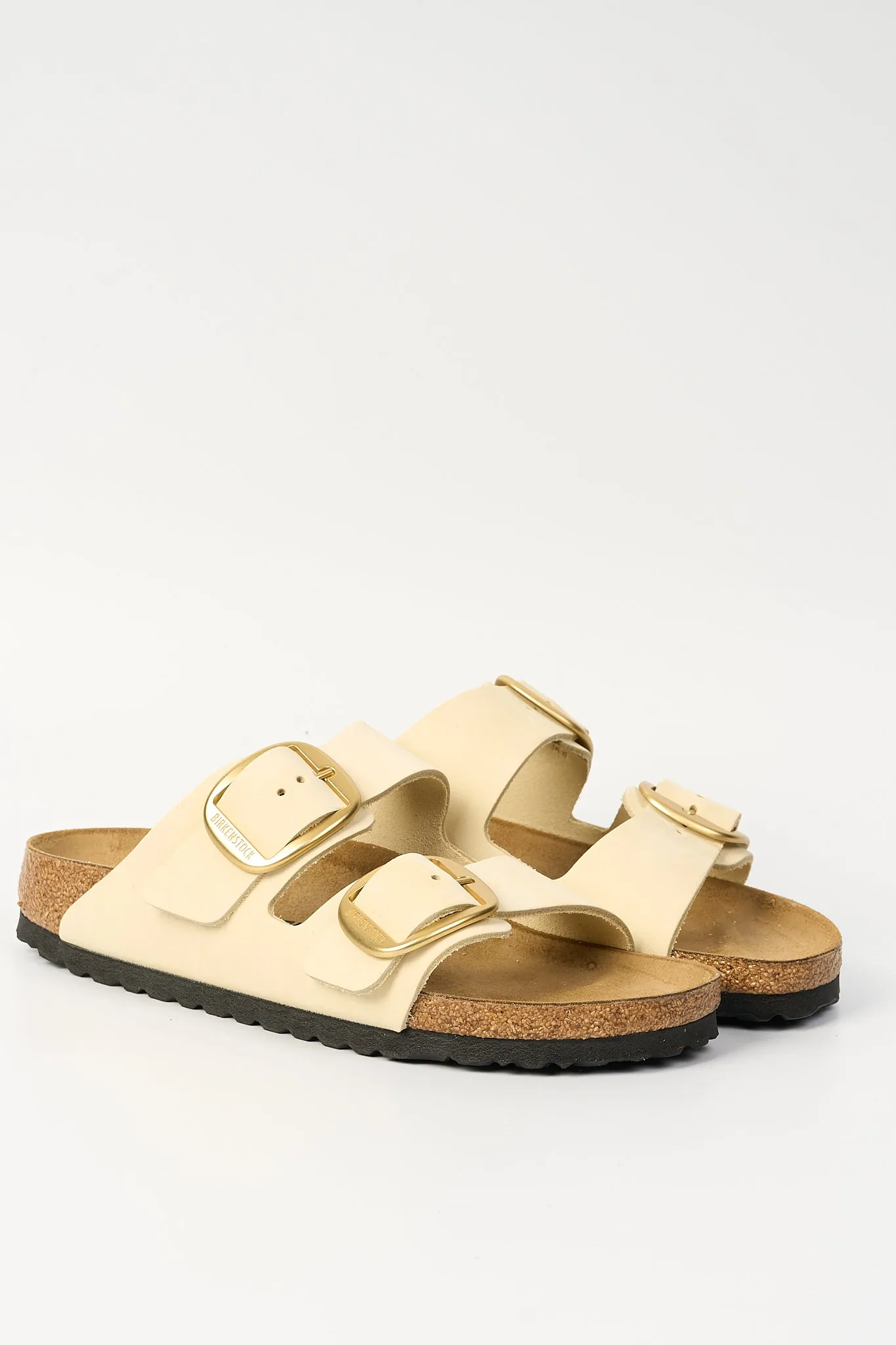 Birkenstock Ciabatta Arizona Big Buckle Ecru Donna