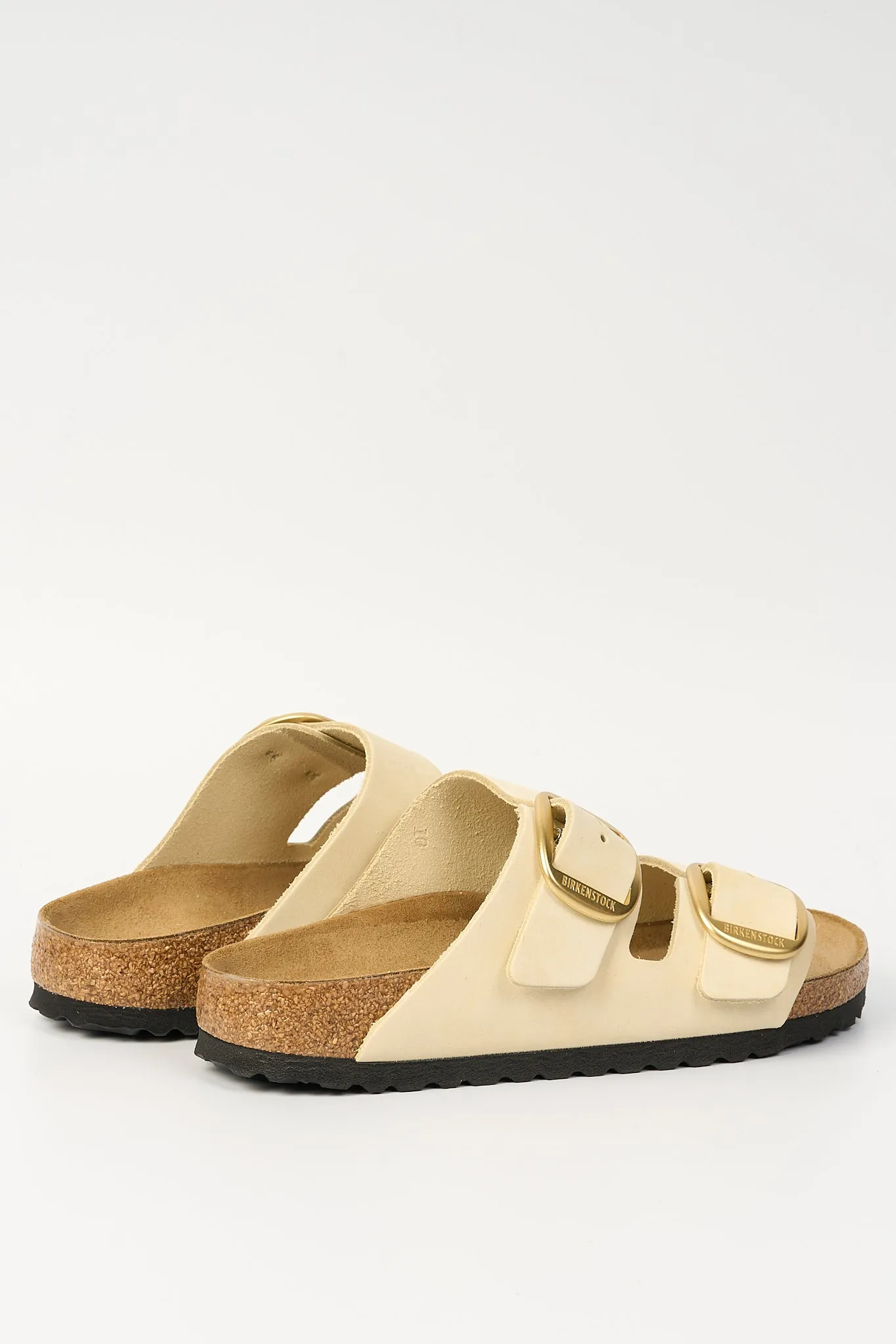 Birkenstock Ciabatta Arizona Big Buckle Ecru Donna