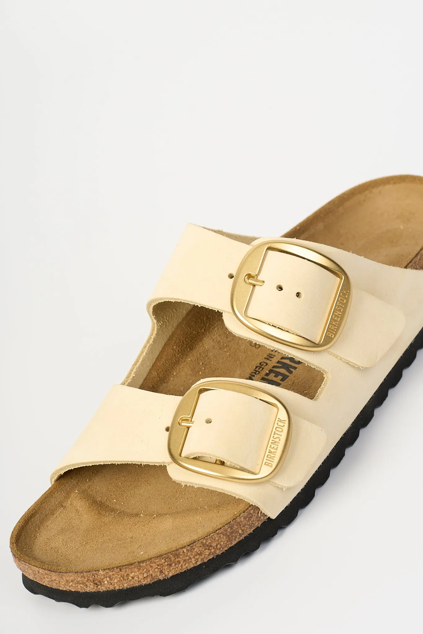 Birkenstock Ciabatta Arizona Big Buckle Ecru Donna