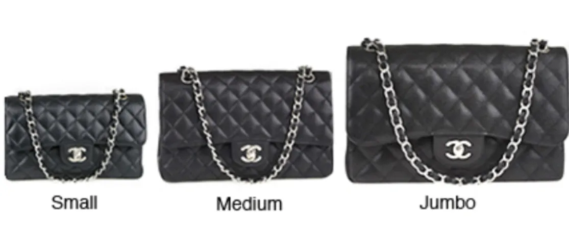 Black Quilted Cavier Flap Bag