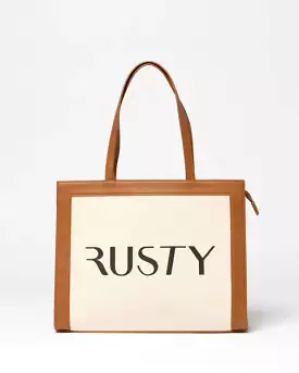 Bolso Rusty Cabo Tote Bag* Natural