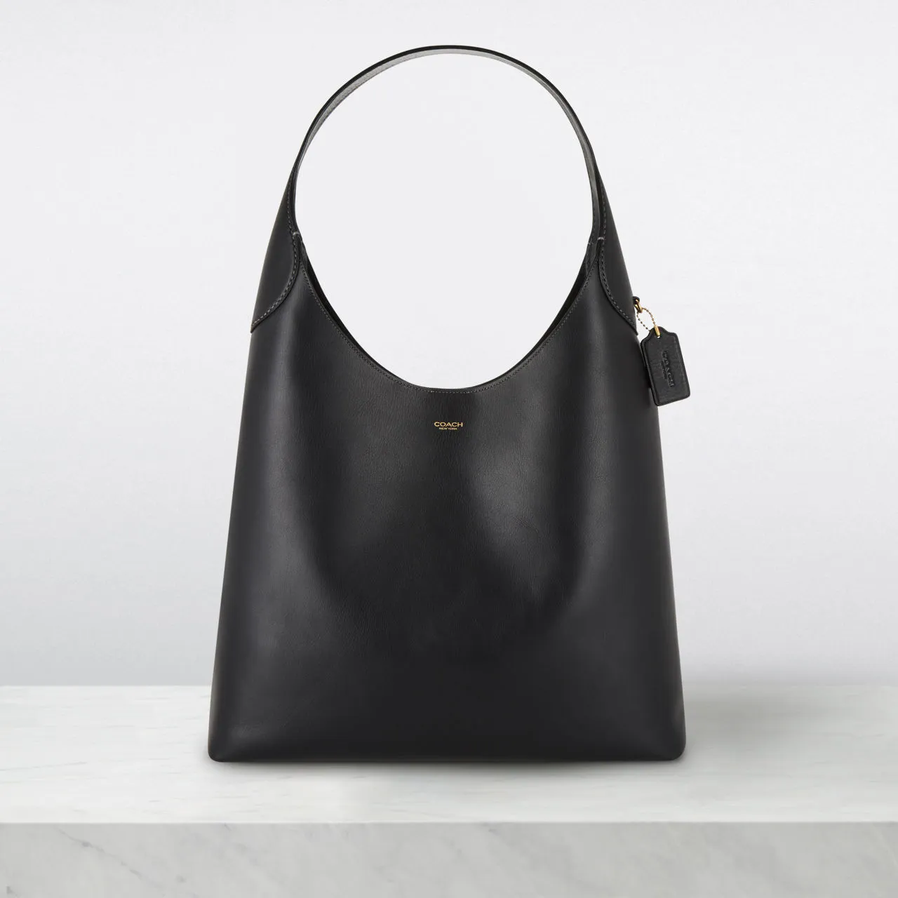 COACH Brooklyn Large Shoulder Bag - Black