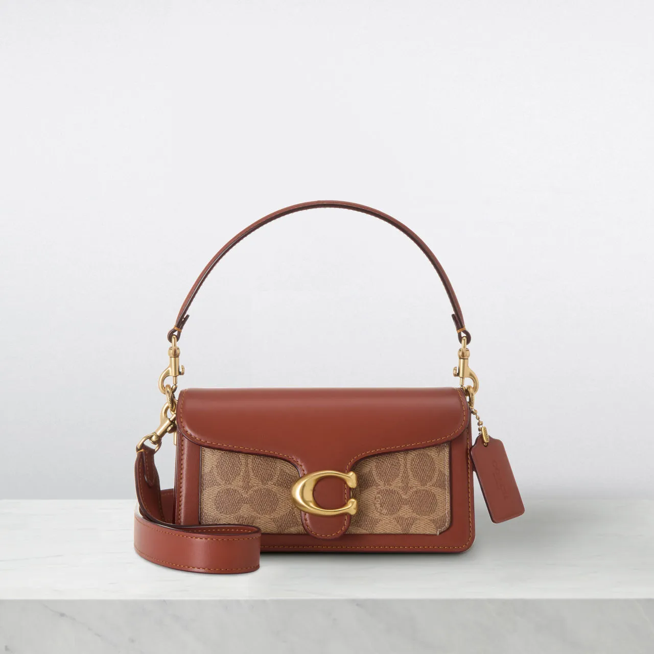 COACH Tabby 20 Shoulder Bag - Tan Rust