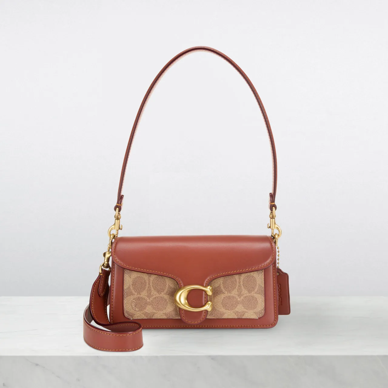 COACH Tabby 20 Shoulder Bag - TanRust