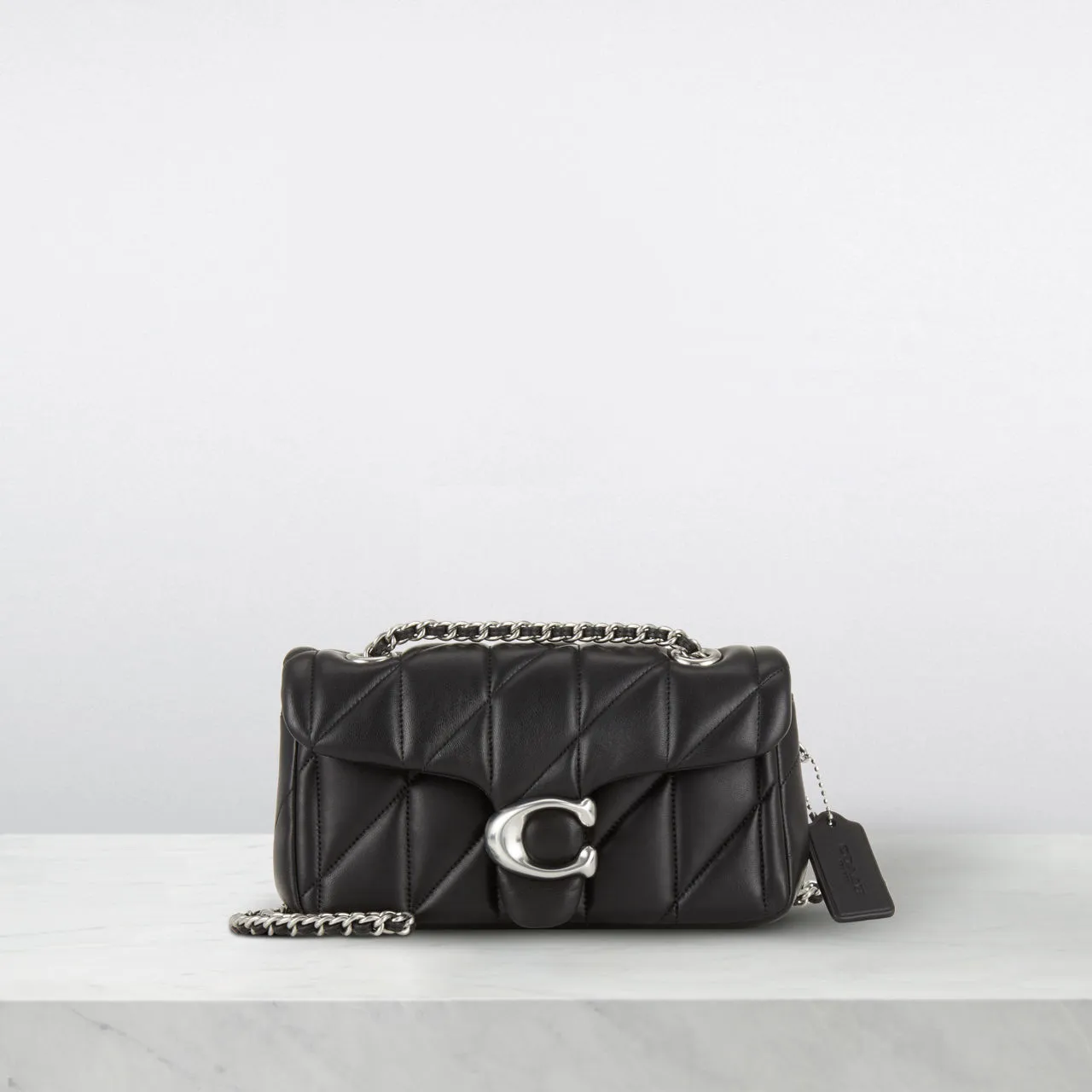 COACH Tabby Quilted 20 Shoulder Bag - Black