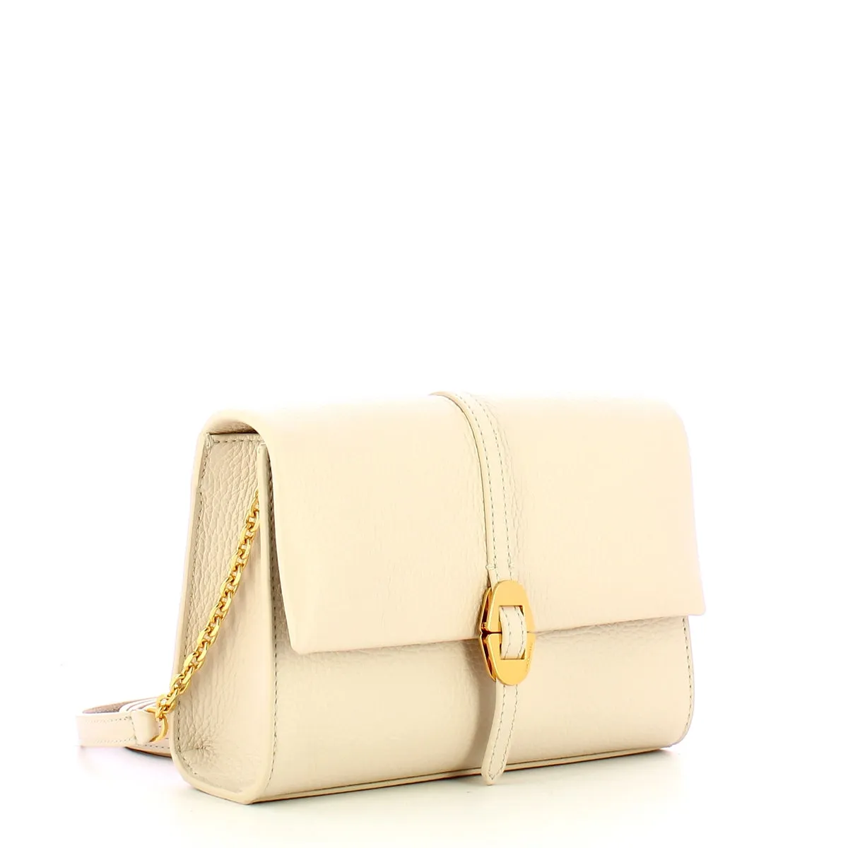 Coccinelle - Tracollina Dorian Mini Bag Lambskin White - RCK550101 - LAMBSKIN/WHITE