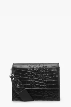 Croc Mini Flap Bag