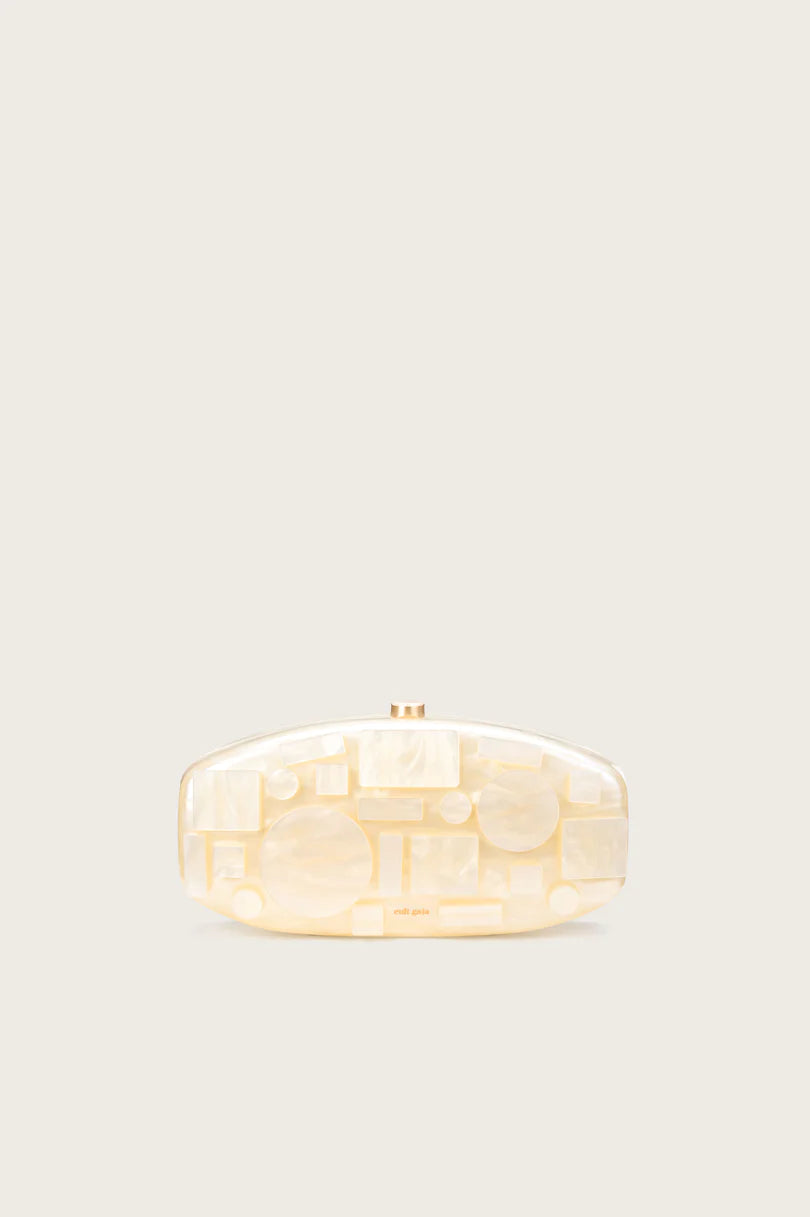 Cult Gaia - Adara Clutch - Ivory