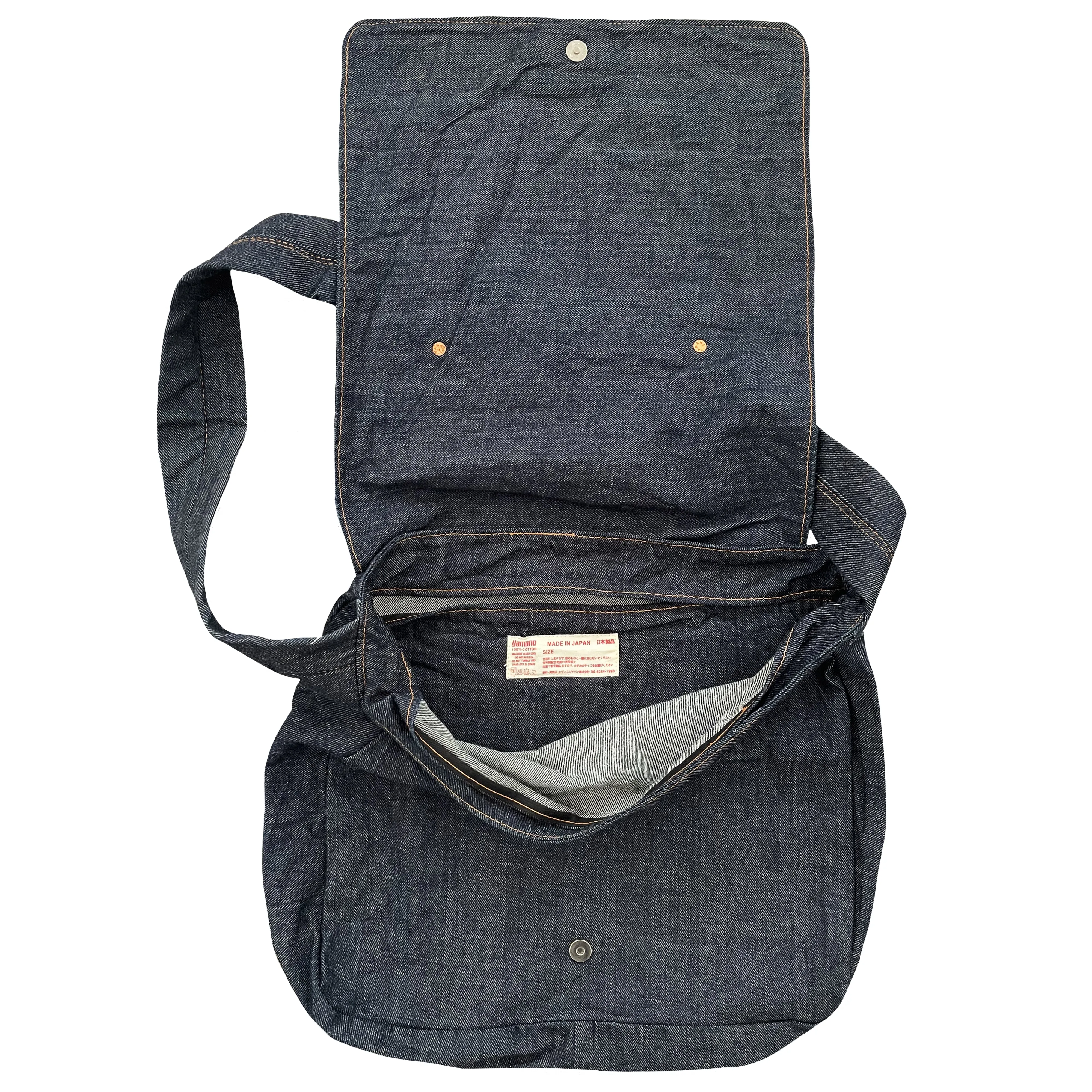 Evisu Denim Shoulder Bag