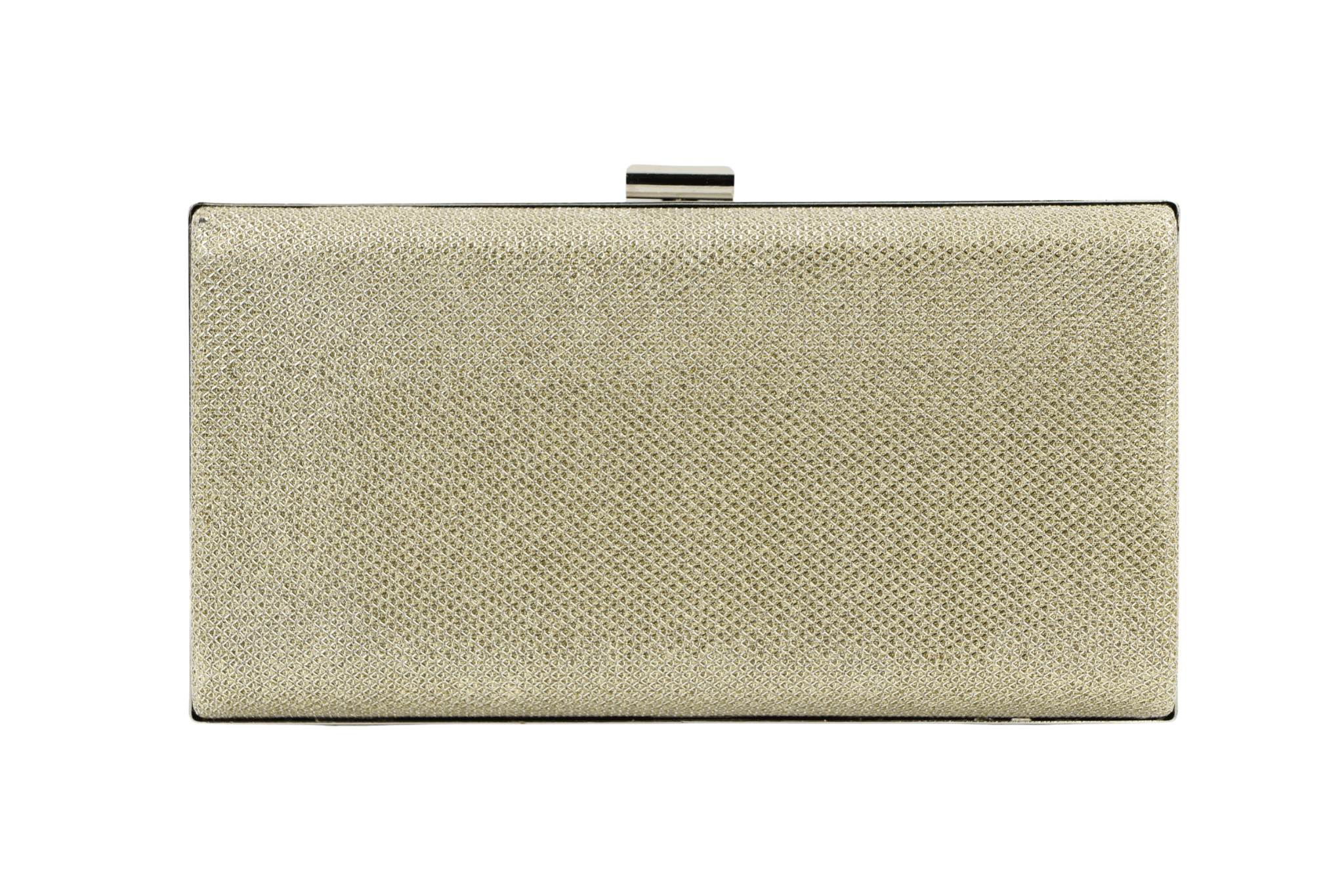 FABUCCI gold shimmer long clutch