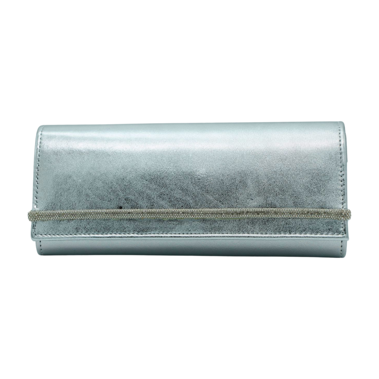 FABUCCI Silver Clutch Bag