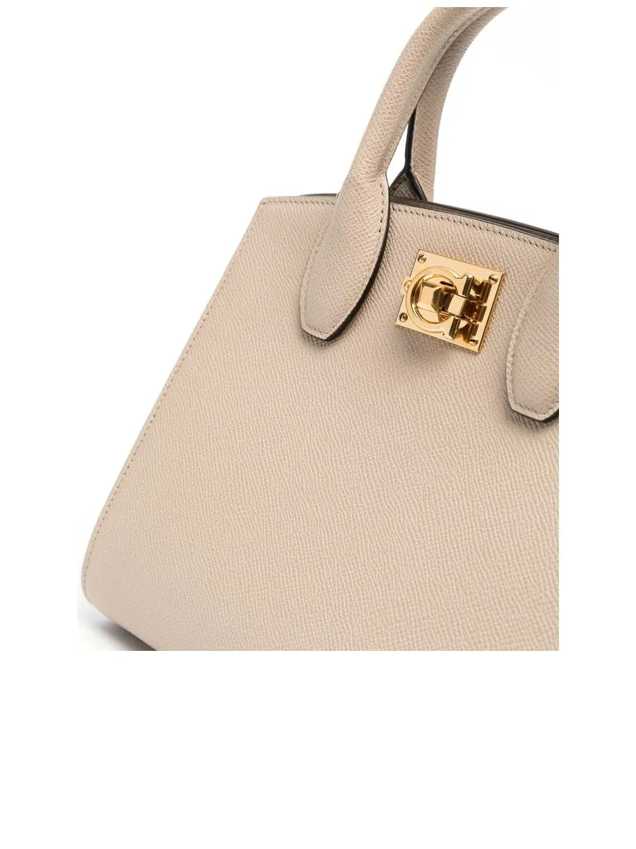 Gancini Fliplock Handbag