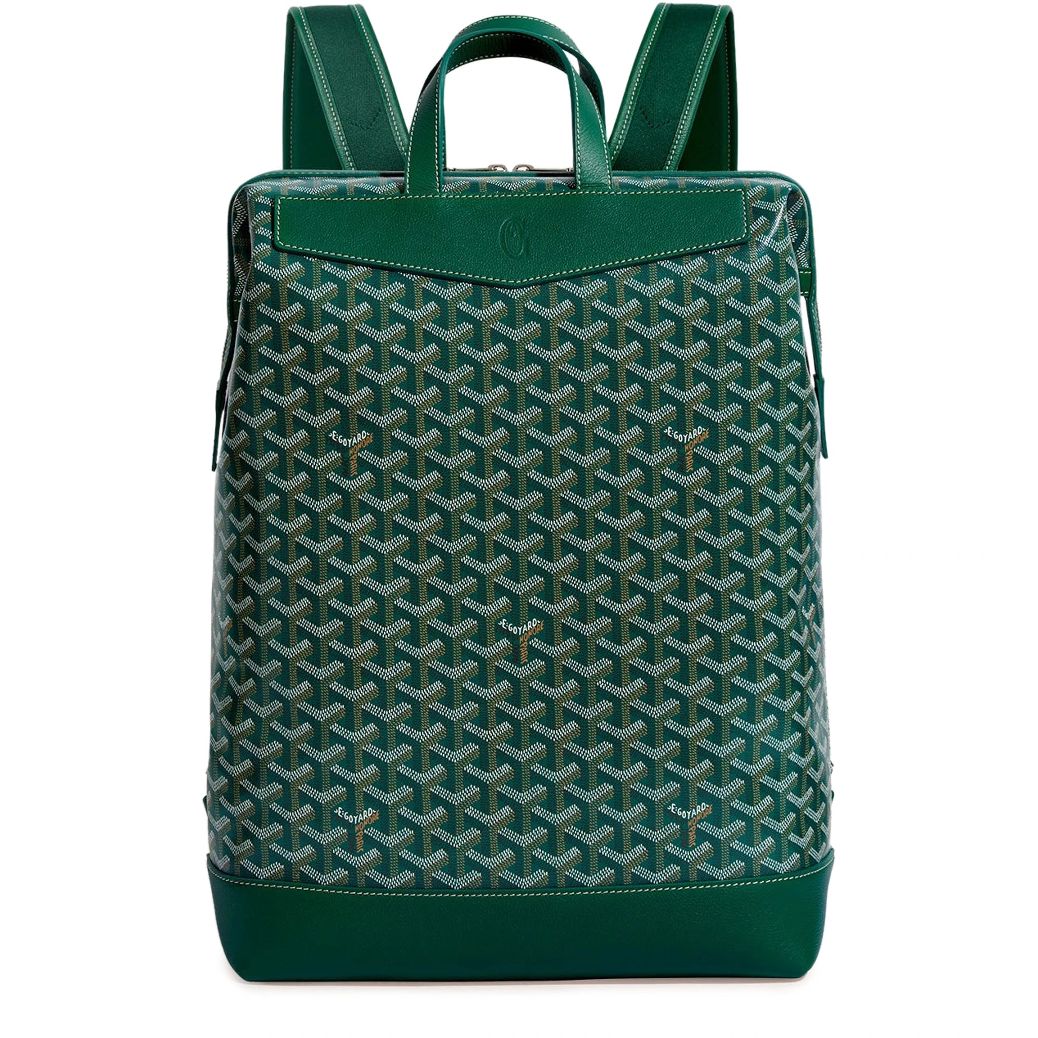 Goyard Green Cisalpin Backpack