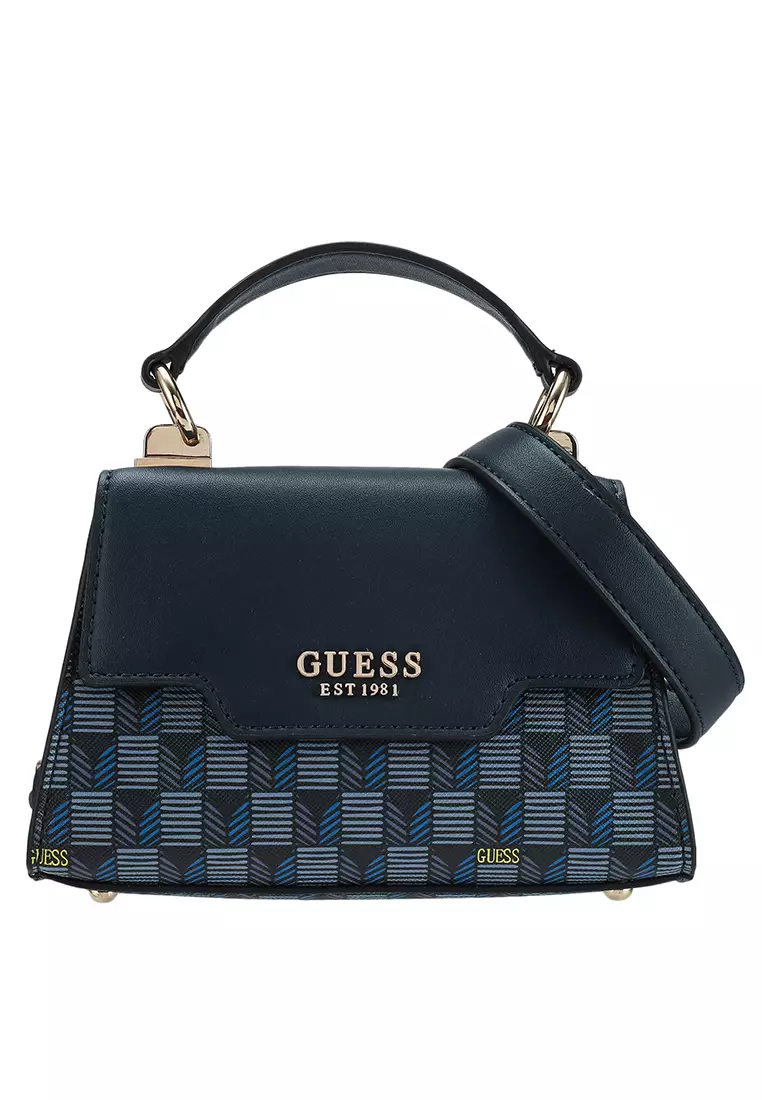 GUESS Hallie Mini Flap Bag