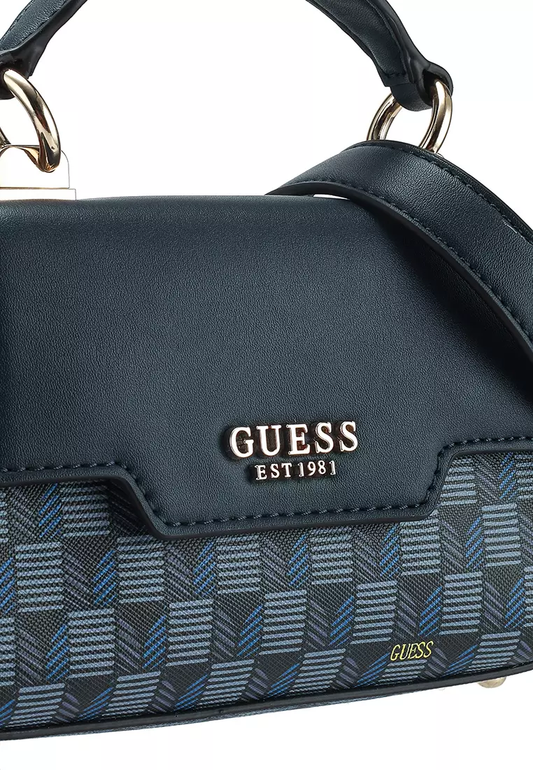 GUESS Hallie Mini Flap Bag