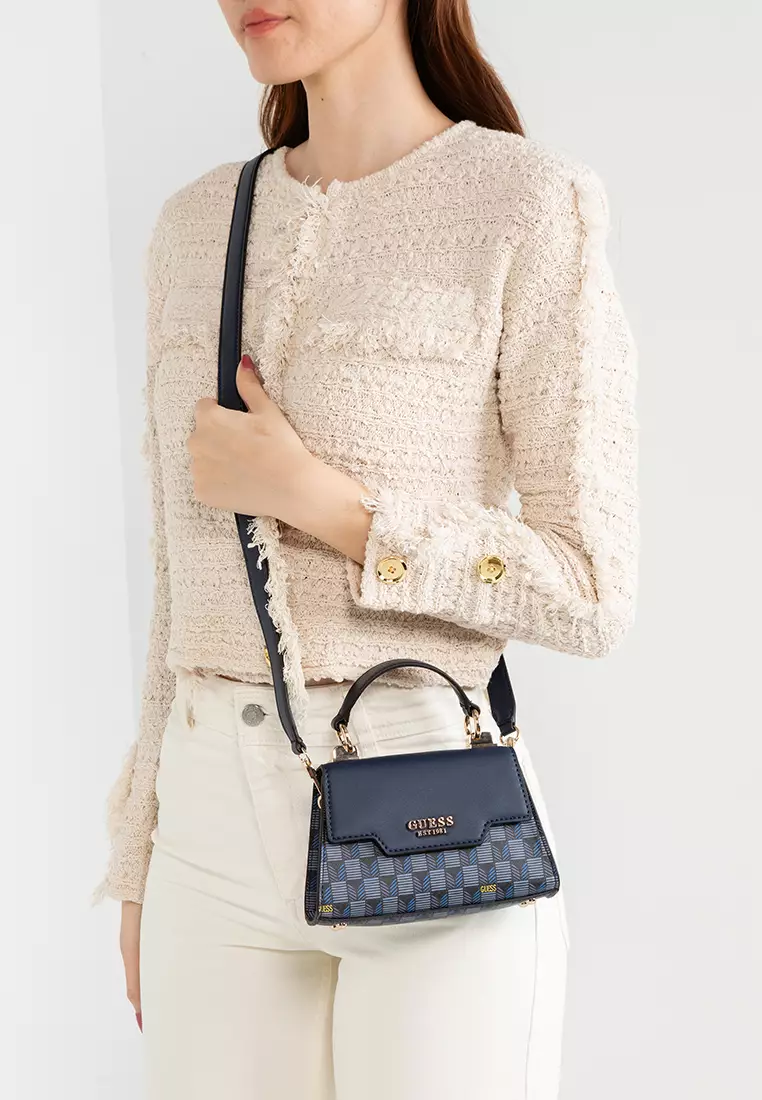 GUESS Hallie Mini Flap Bag