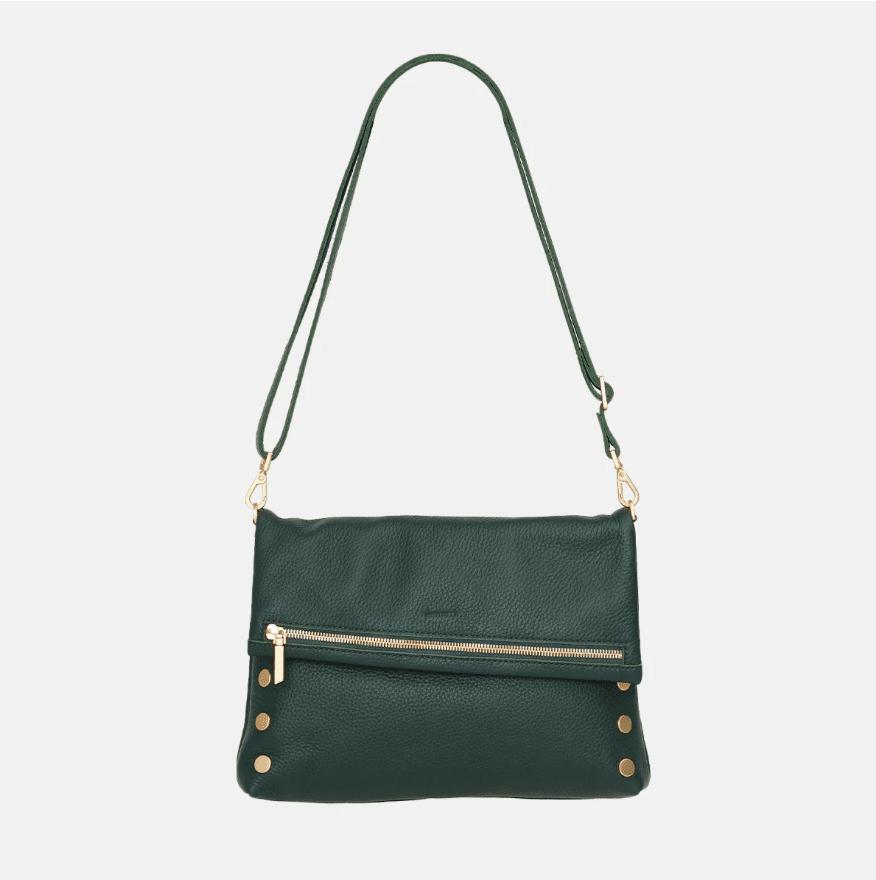 Hammitt VIP Large Crossbody Handbag -  Grove Green/Brushed Gold