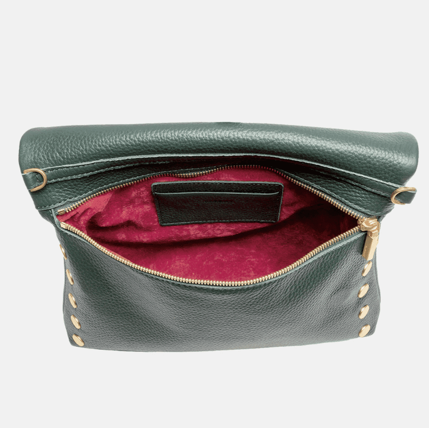 Hammitt VIP Large Crossbody Handbag -  Grove Green/Brushed Gold