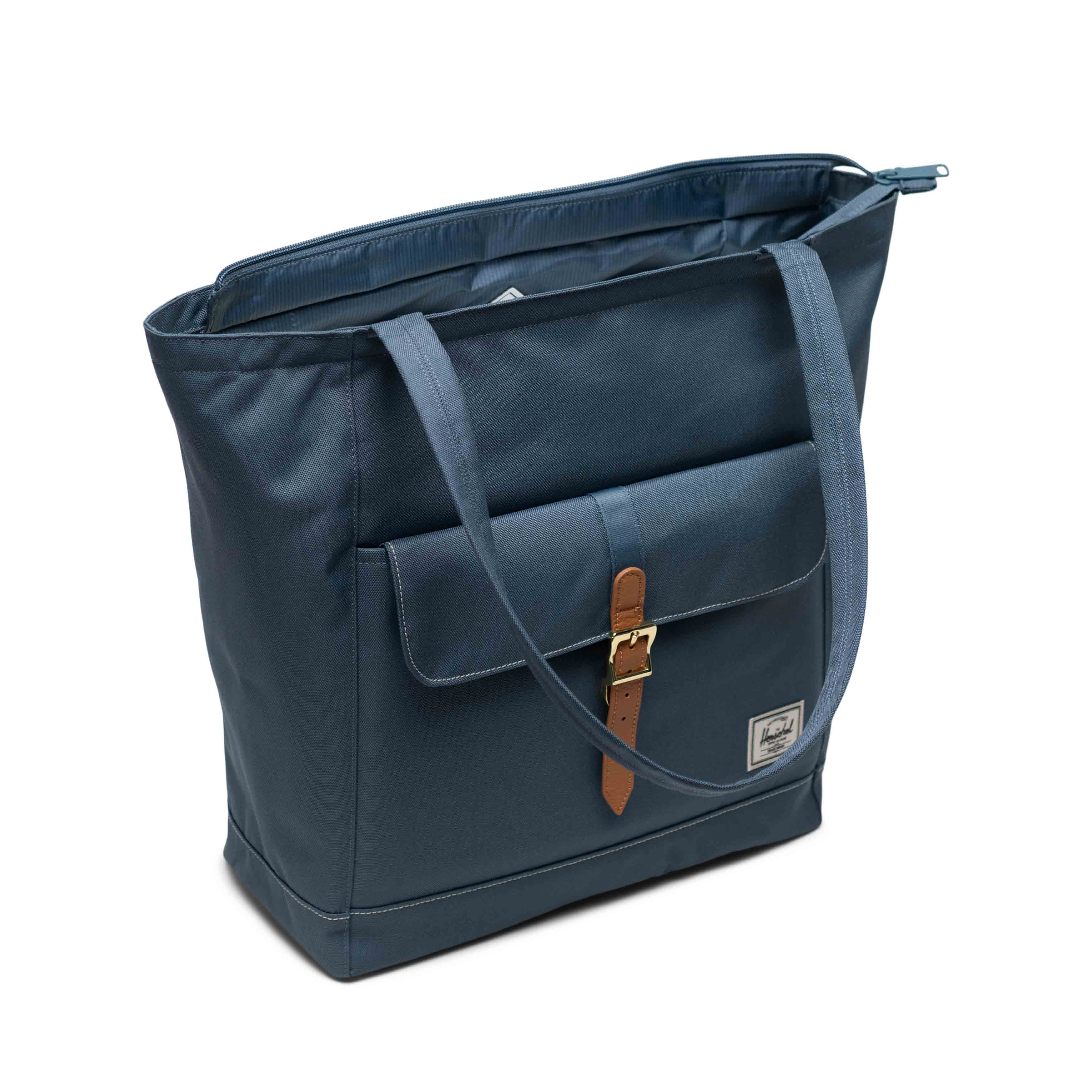 Herschel Retreat Tote Blue Mirage/White Stitch