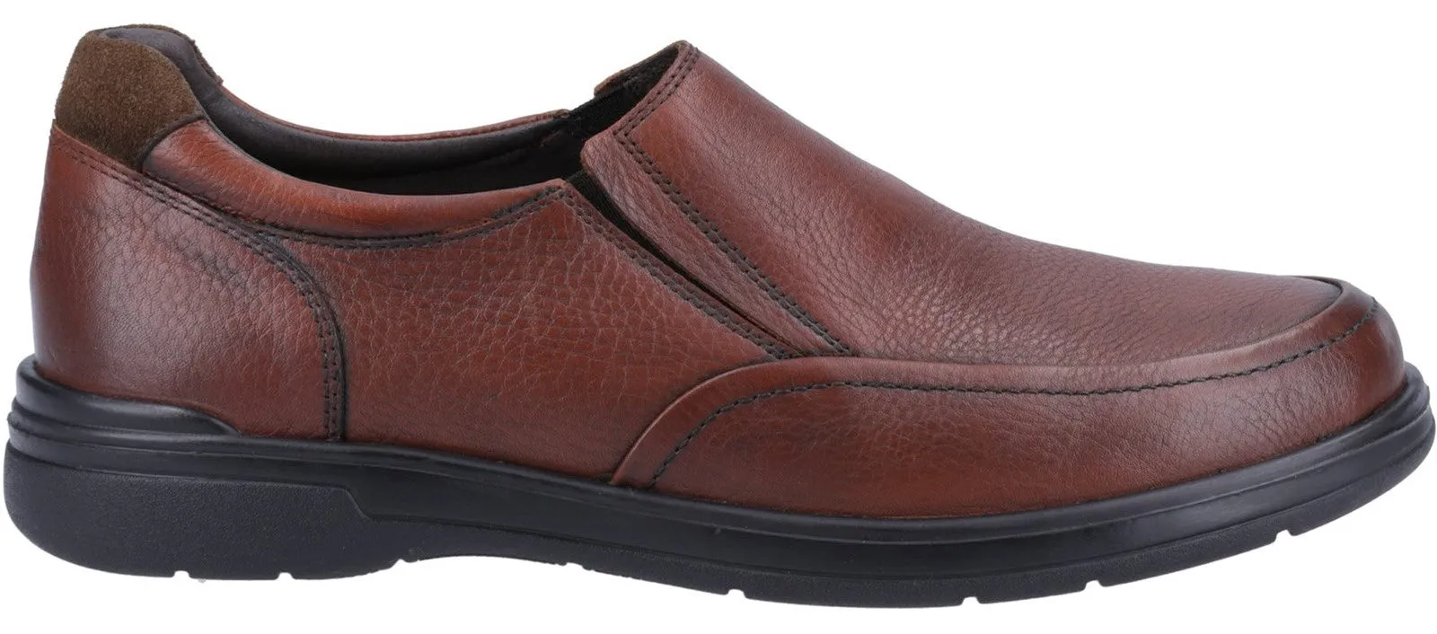 Hush Puppies Matthew Mens Leather Slip On Shoe