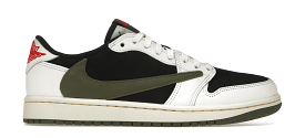 Jordan 1 Low Travis Scott Olive (Womens)