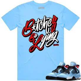 Jordan 4 Cactus Jack 4s Shirt to Match - RED BBL