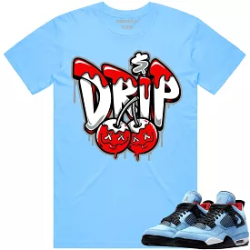 Jordan 4 Cactus Jack 4s Shirt to Match - RED MONEY DRIP