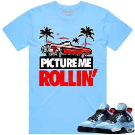 Jordan 4 Cactus Jack 4s Shirt to Match - RED PMR