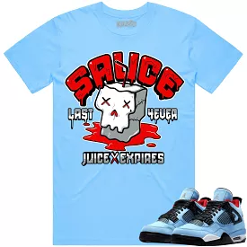 Jordan 4 Cactus Jack 4s Shirt to Match - RED SAUCE