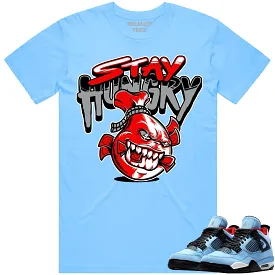 Jordan 4 Cactus Jack 4s Shirt to Match - RED STAY HUNGRY