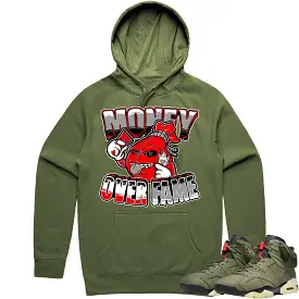 Jordan 6 Cactus Jack 6s Hoodie to Match - RED MOF