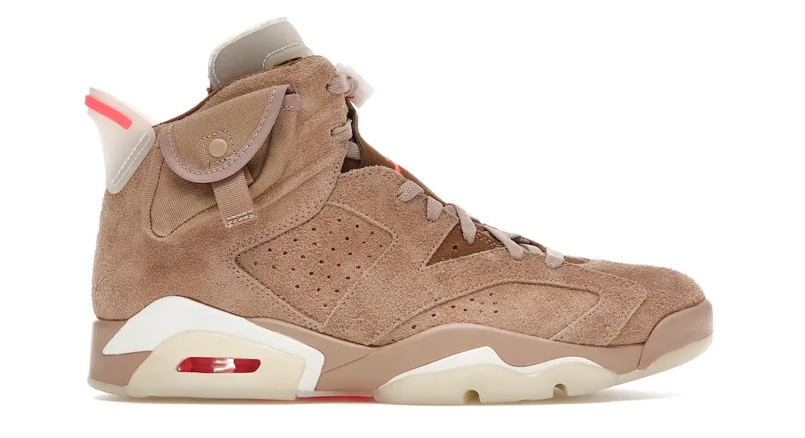 Jordan 6 Travis Scott Khaki