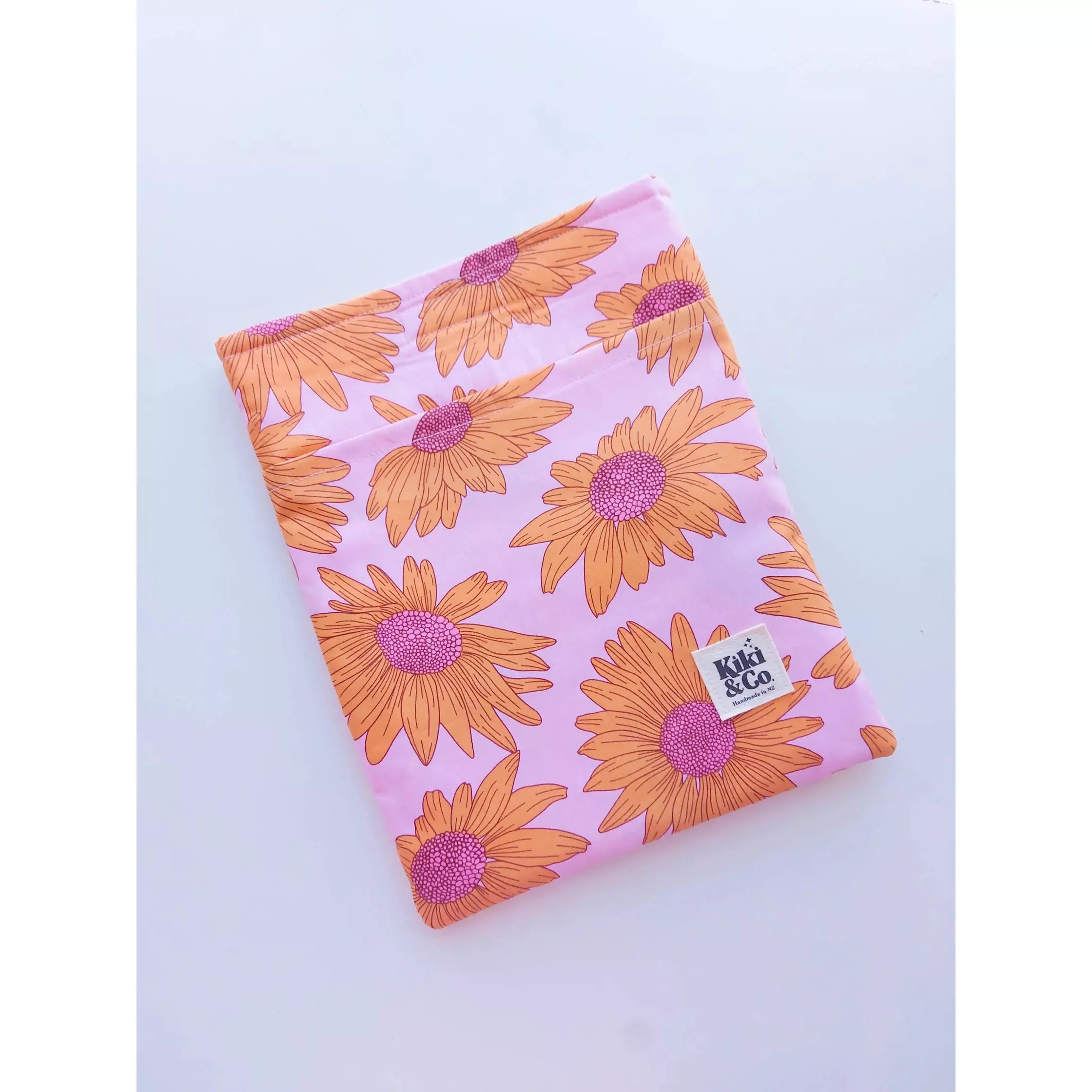 Kiki & Co Medium Book Sleeve | Sunflower