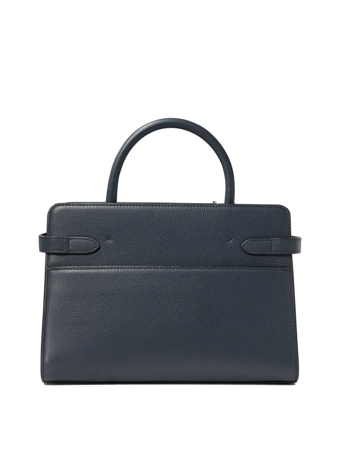 LE TANNEUR EMILIE Mini Leather Handbag in Blue