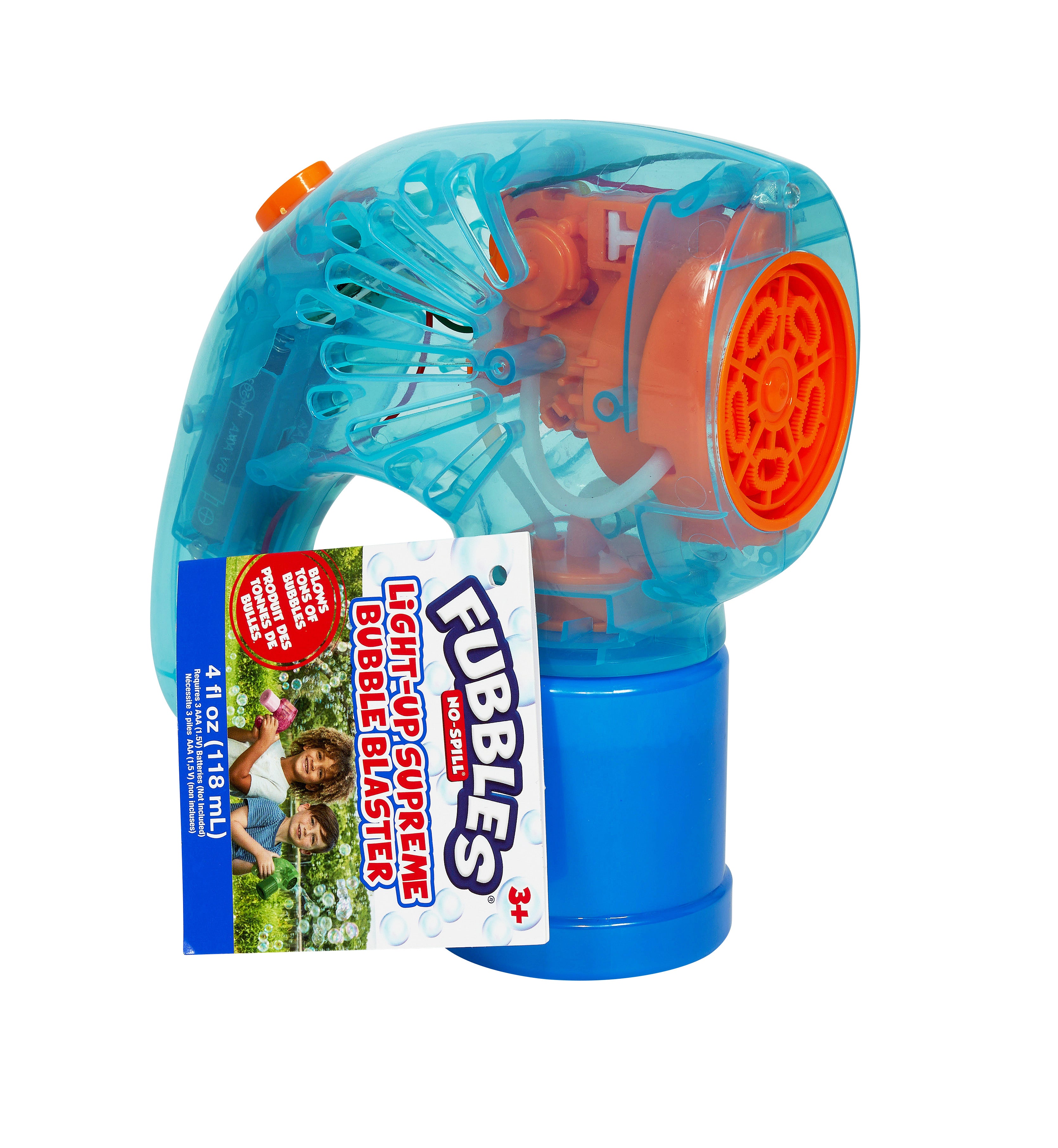 Little Kids Inc Fubbles Light-Up Supreme Bubble Blaster