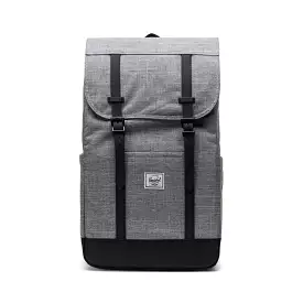 Mochila Herschel Retreat Raven Crosshatch