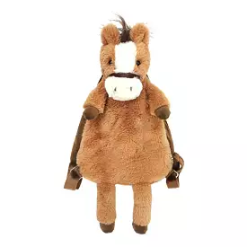 Mon Ami Truffles Horse Plush Backpack