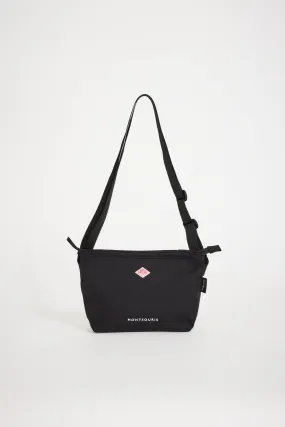 Montsouris Shoulder Bag Cordura Canvas Black