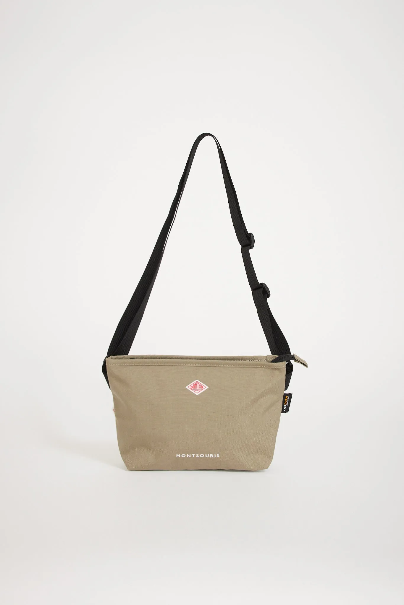 Montsouris Shoulder Bag Cordura Canvas Light Greige