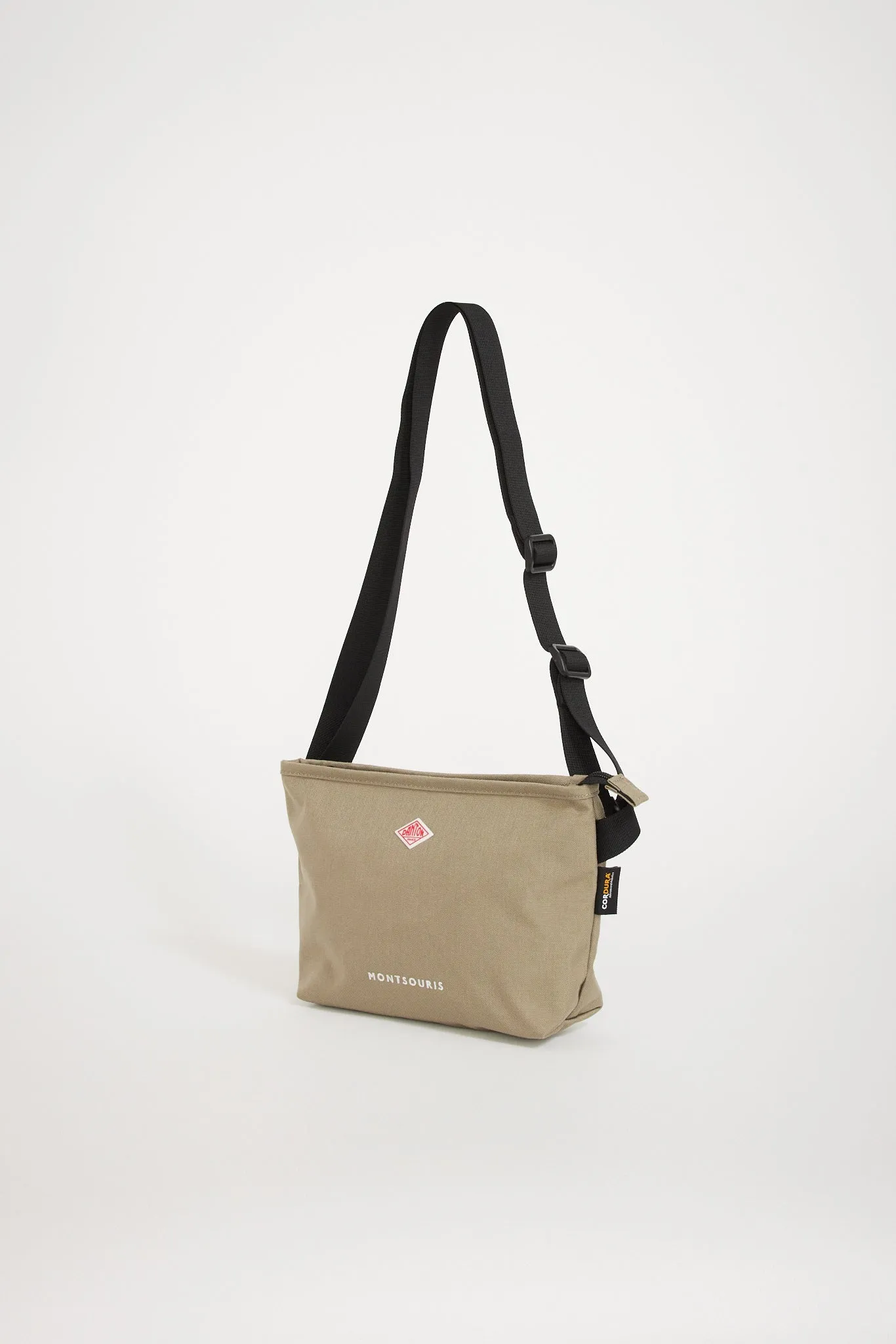 Montsouris Shoulder Bag Cordura Canvas Light Greige