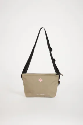 Montsouris Shoulder Bag Cordura Canvas Light Greige