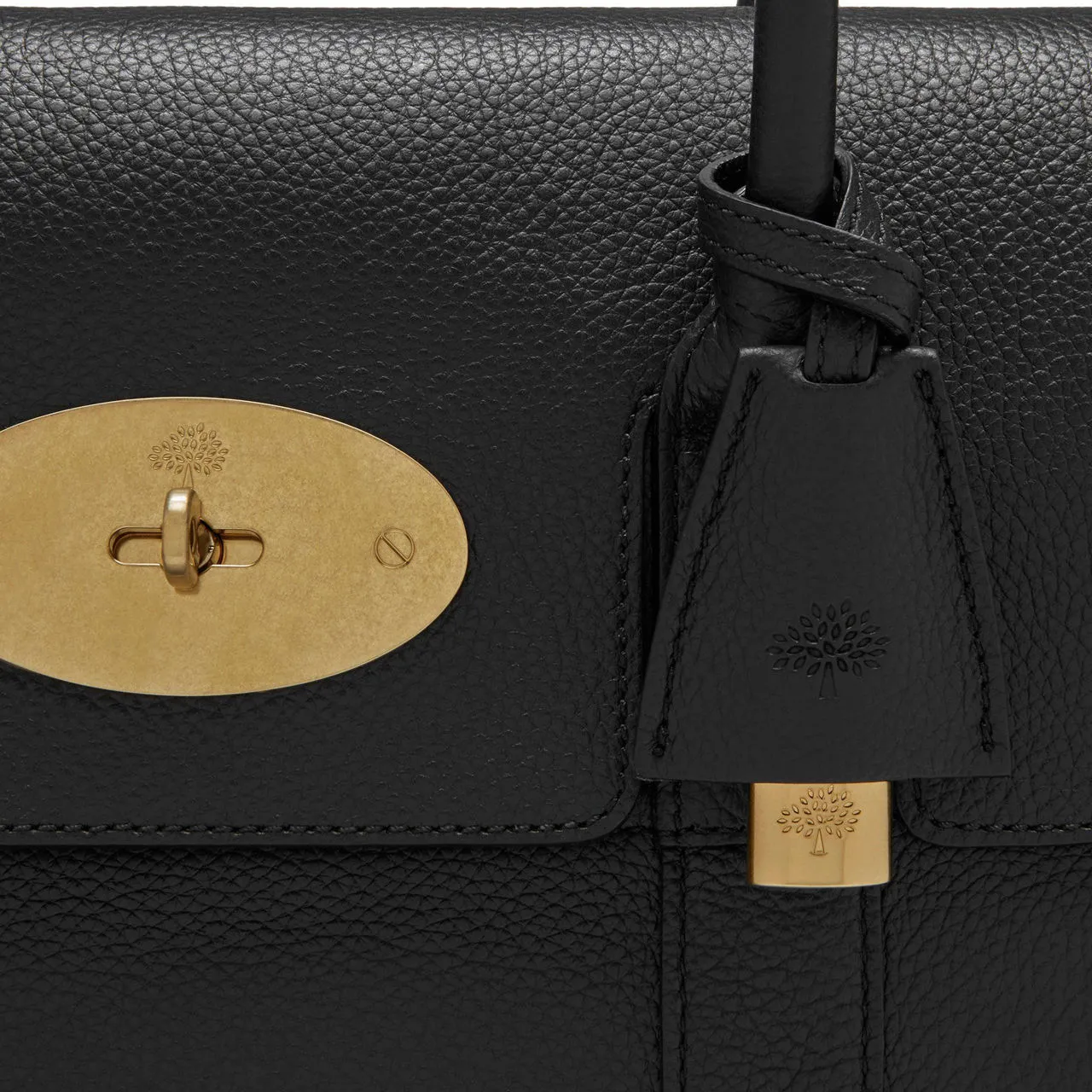 MULBERRY The Sustainable Edit Bayswater Shoulder Bag - Black