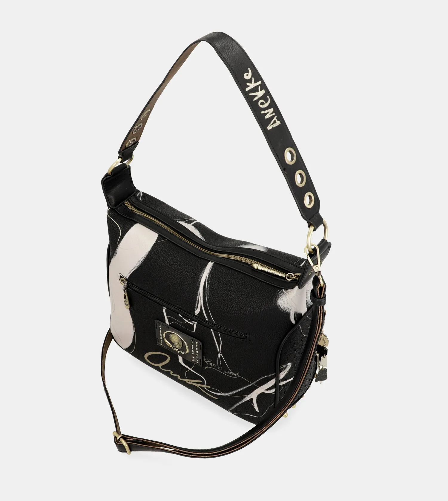 Nature Shodō black shoulder bag