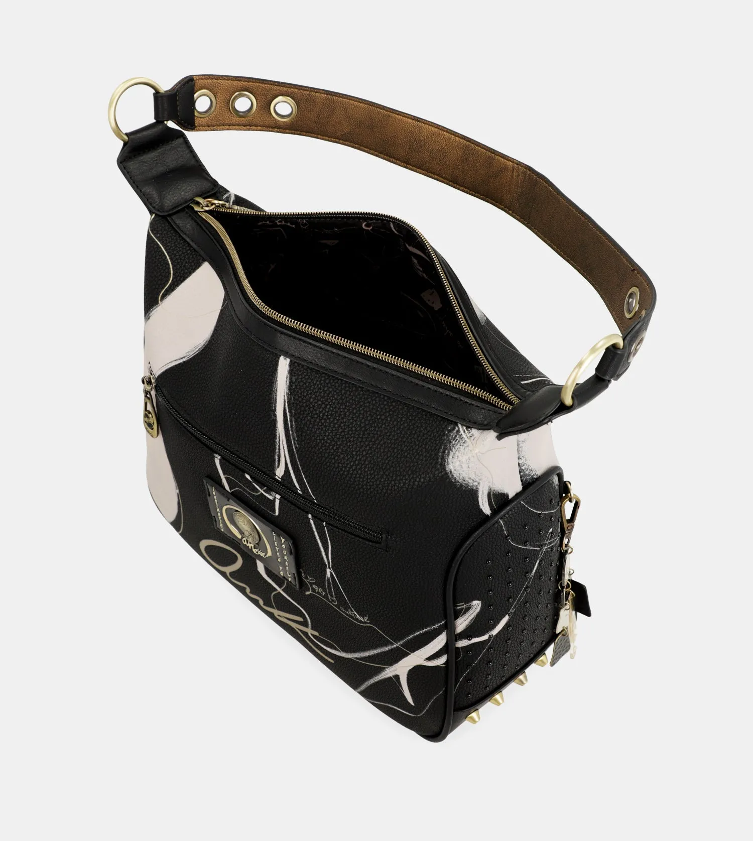 Nature Shodō black shoulder bag