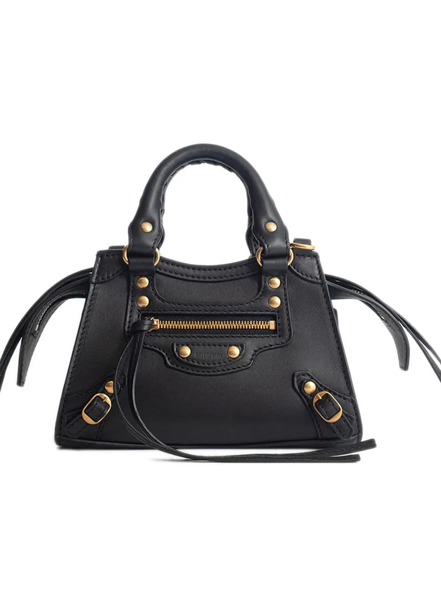 Neo Classic Nano Handbag in Black