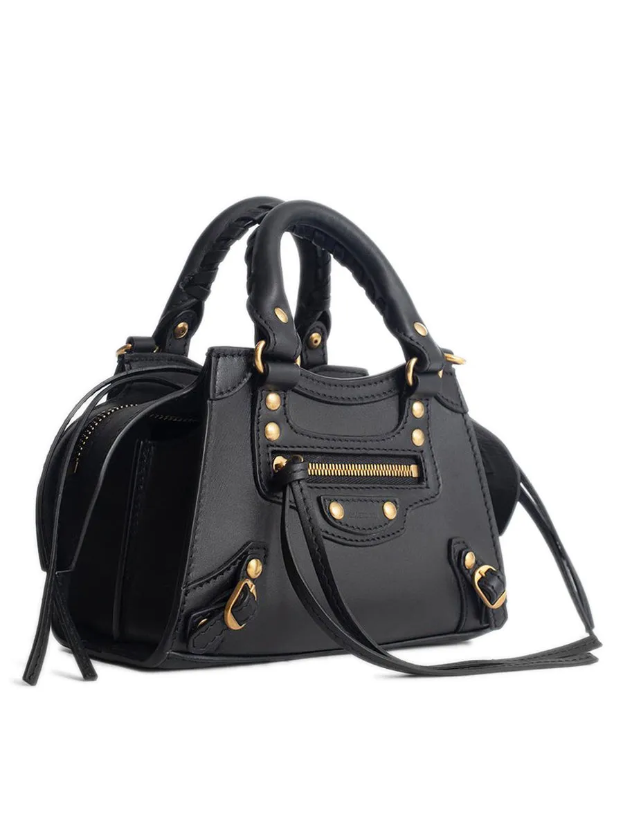 Neo Classic Nano Handbag in Black