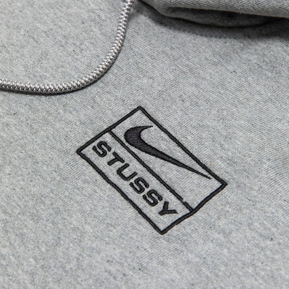 Nike x Stussy Grey Hoodie