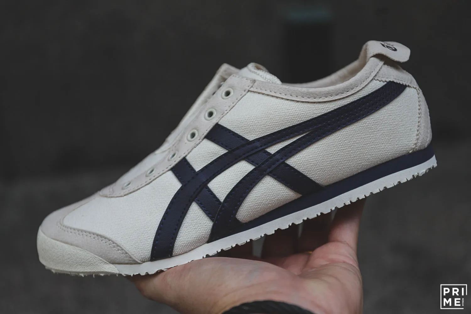 Onitsuka Tiger Mexico66 Slip on Birch / Midnight (1183A360-205)