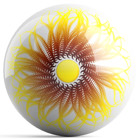 Ontheballbowling Sunflower Bowling Ball by Stan Ragets